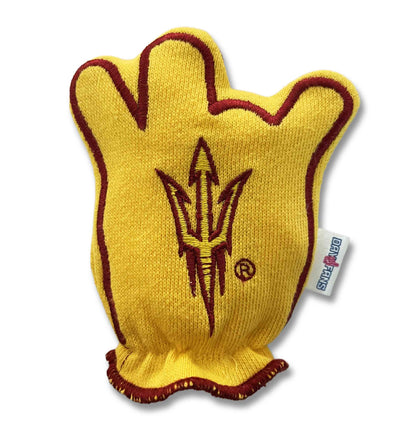Arizona State Forks Up FanMitts Baby Mittens ASU Gold Back