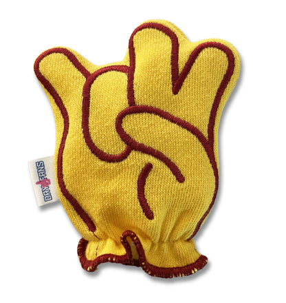Arizona State Forks Up FanMitts Baby Mittens ASU Maroon Front