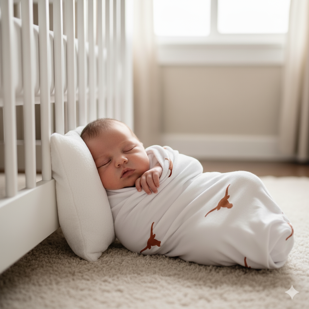 Texas Longhorns Swaddle Blanket