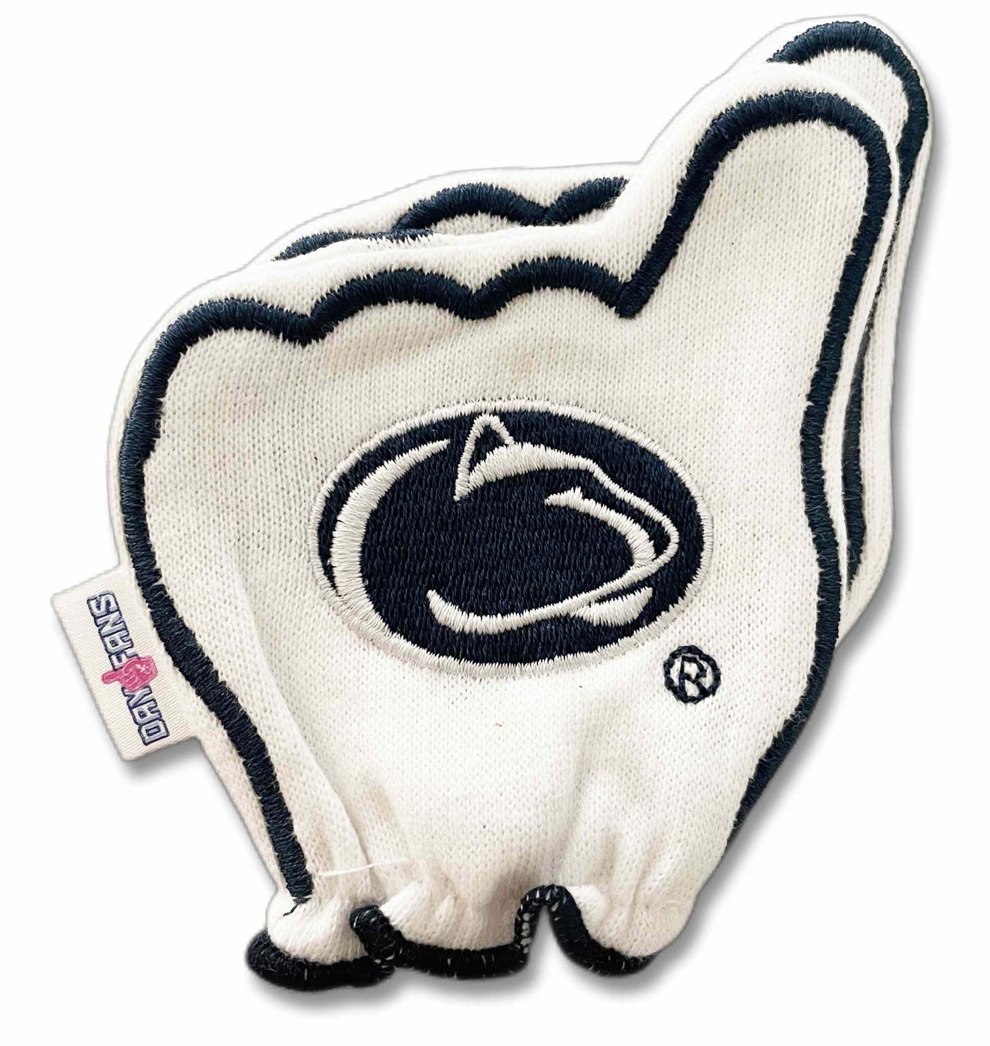 Penn State We Are FanMitts Baby Mittens White Back Pair Stacked