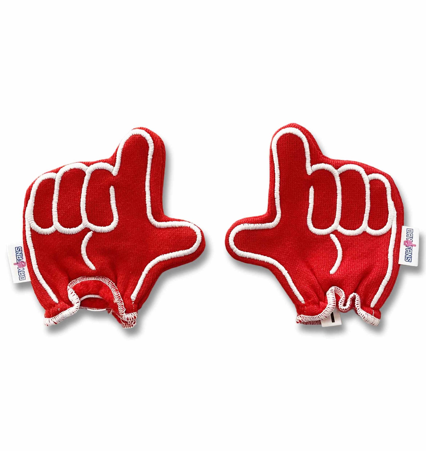 Utah Go Utes FanMitts Baby Mittens Red Front Pair