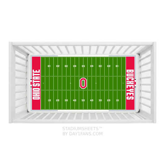 Ohio State Buckeyes StadiumSheets™ Crib Sheets