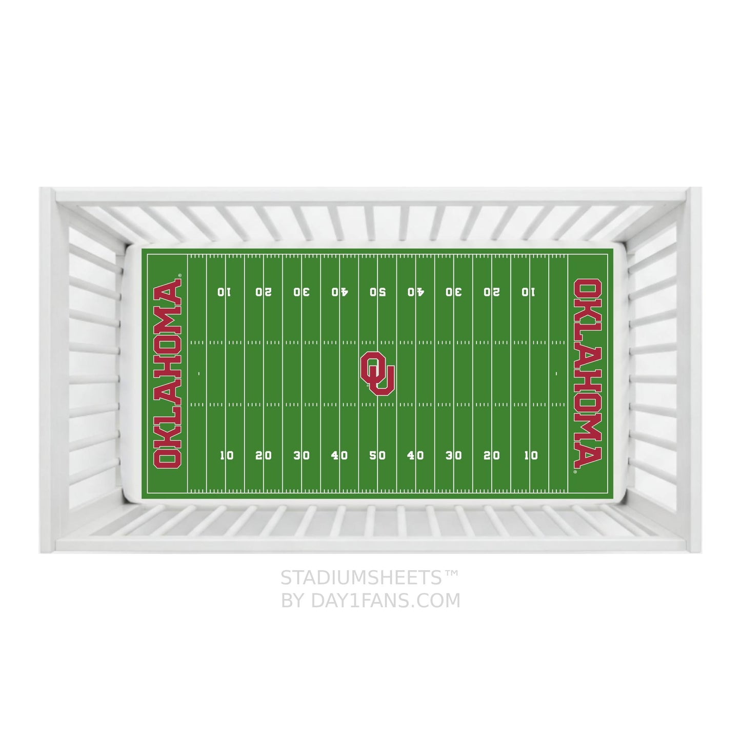 Oklahoma Sooners StadiumSheets™ Crib Sheets