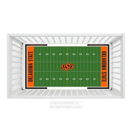 Oklahoma State Cowboys StadiumSheets™ Crib Sheets