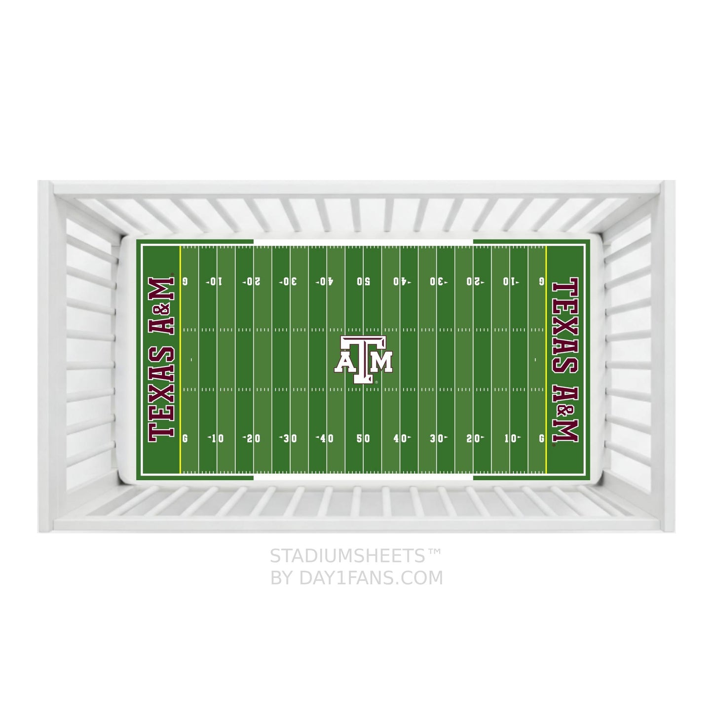 Texas A&M Aggies StadiumSheets™ Crib Sheets