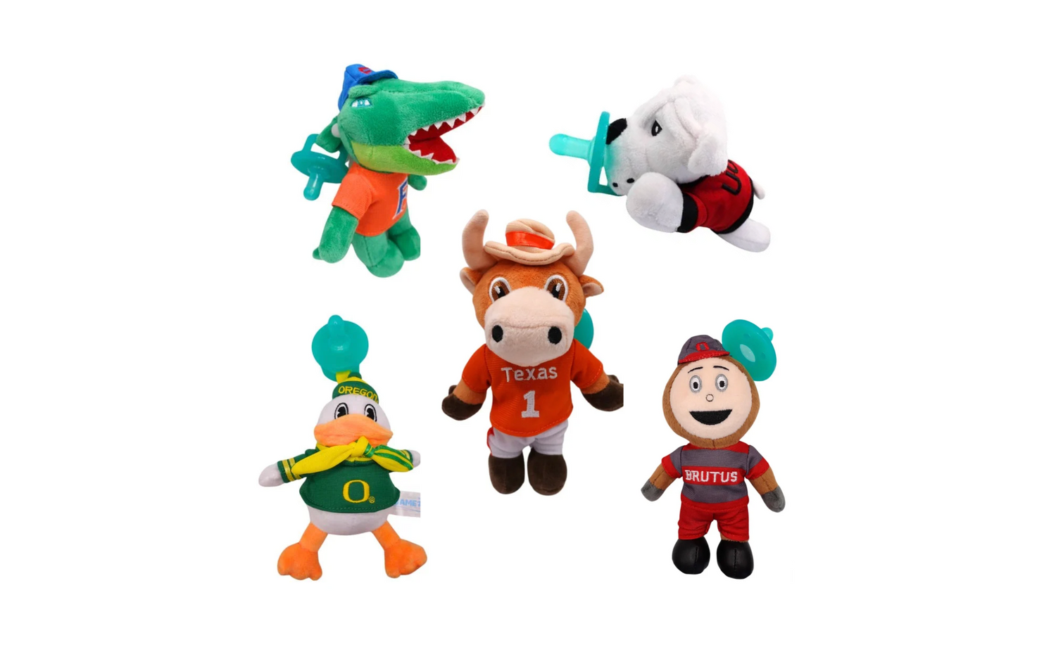 Mascot Pacifiers