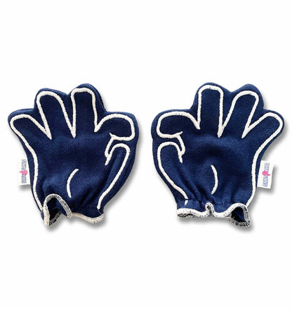 Arizona Bear Down FanMitts Baby Mittens Blue Front Pair