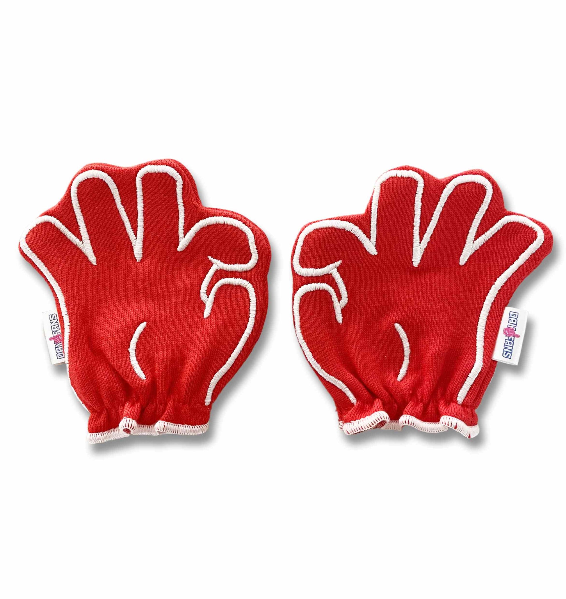 Arizona Bear Down FanMitts Baby Mittens Red Front Pair