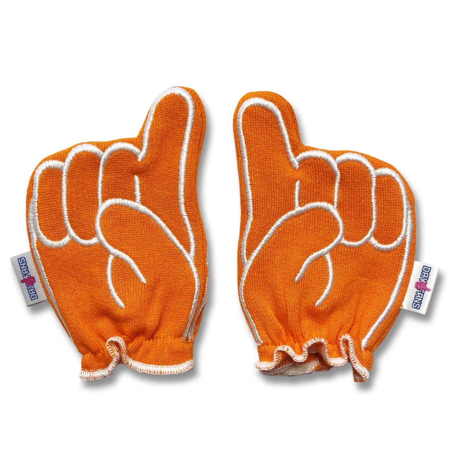 Clemson Go Tigers FanMitts Baby Mittens Orange Front Pair