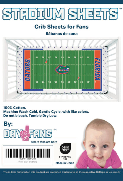 Florida Gators StadiumSheets™ Crib Sheets