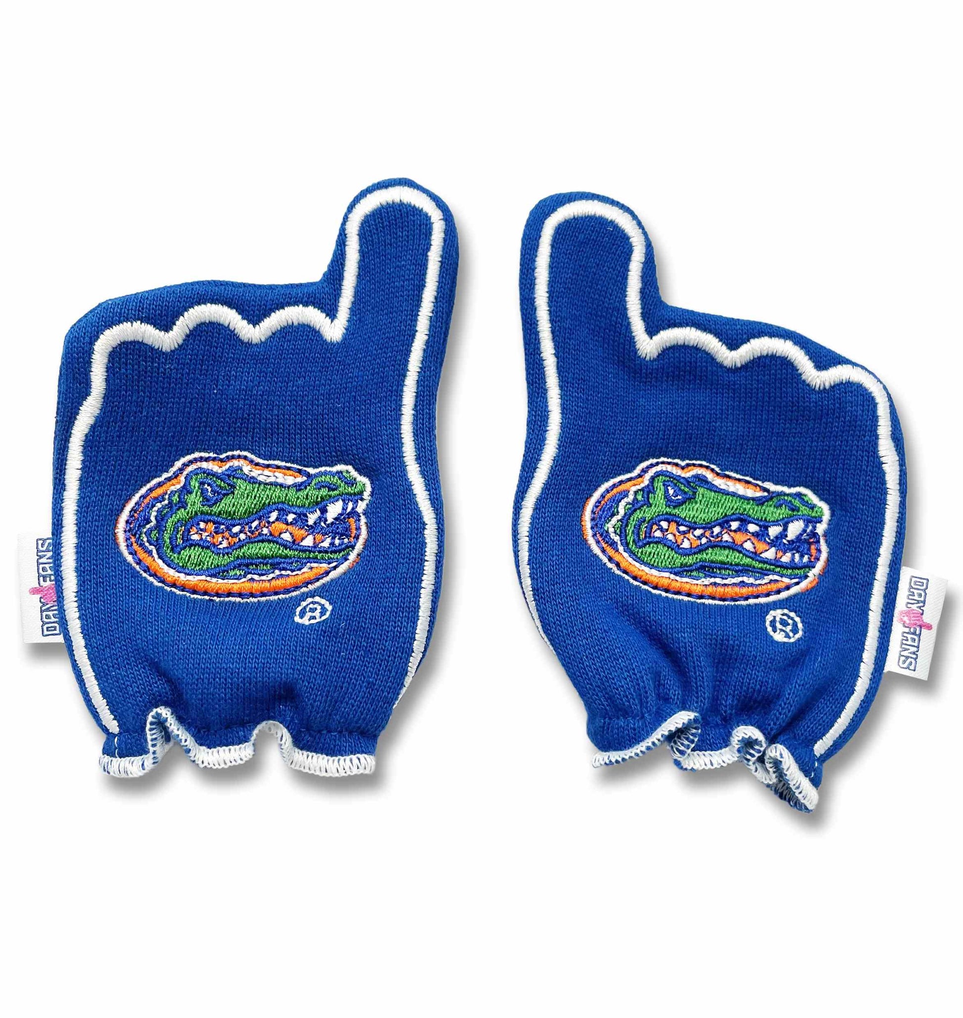 Florida Go Gators FanMitts Baby Mittens Blue Back Pair