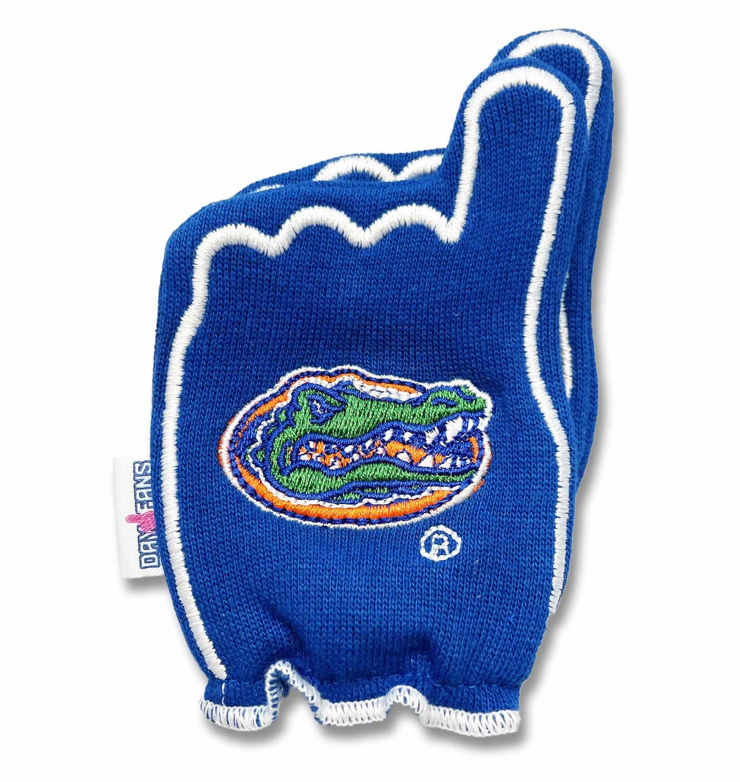 Florida Go Gators FanMitts Baby Mittens Blue Back Pair Stacked