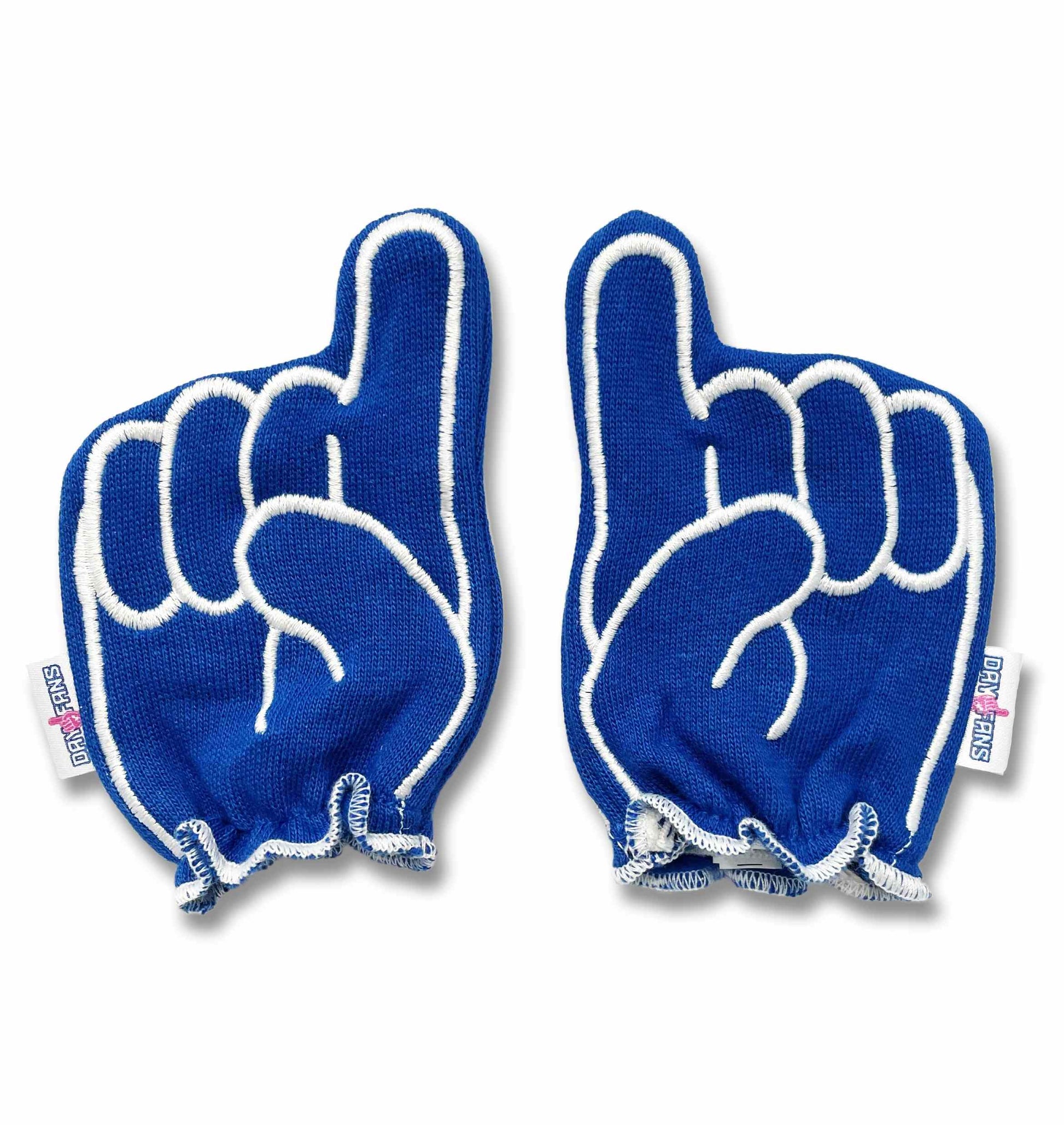Florida Go Gators FanMitts Baby Mittens Blue Front Pair