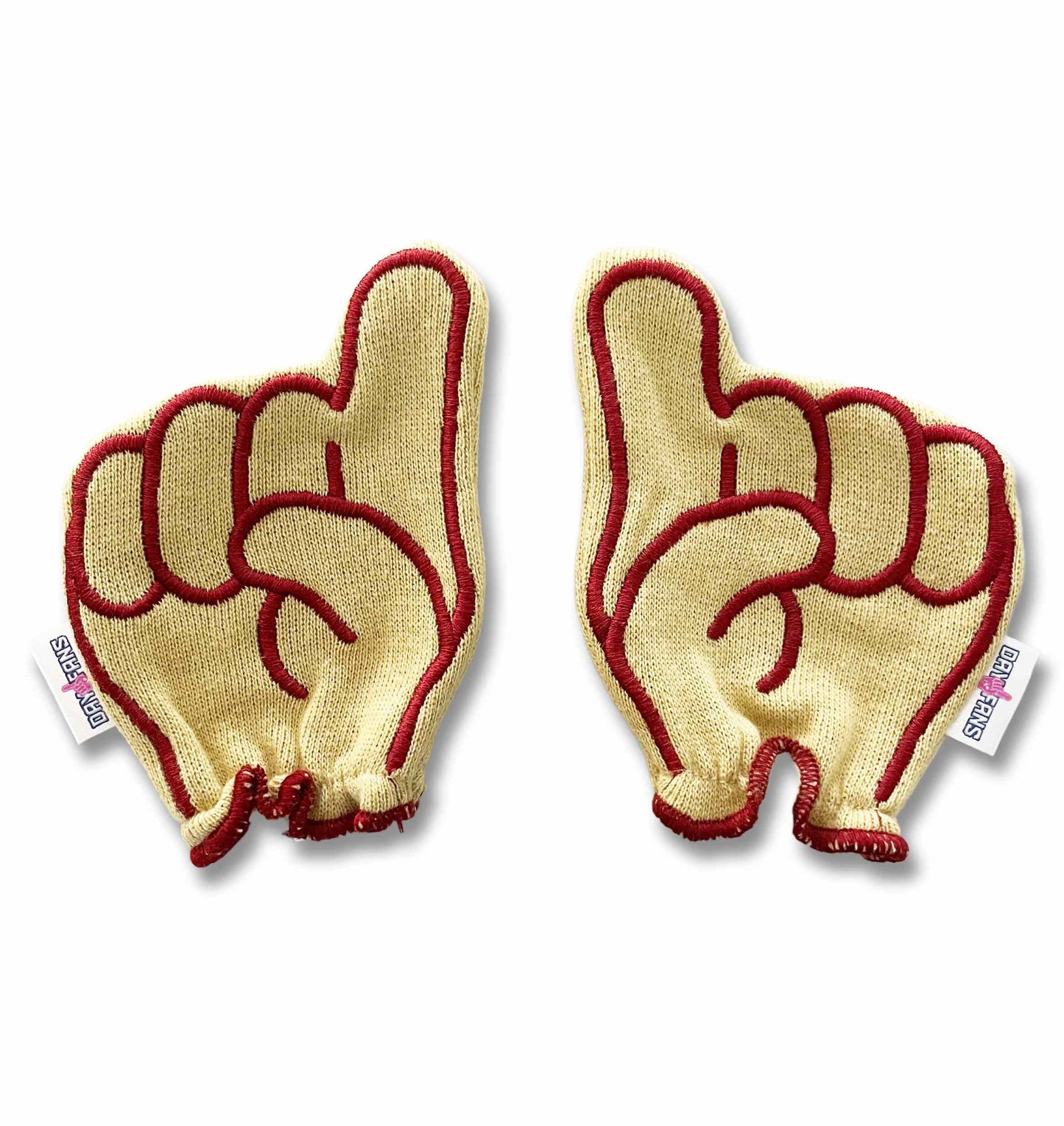 Florida State Scalp Em FanMitts Baby Mittens Gold Front Pair
