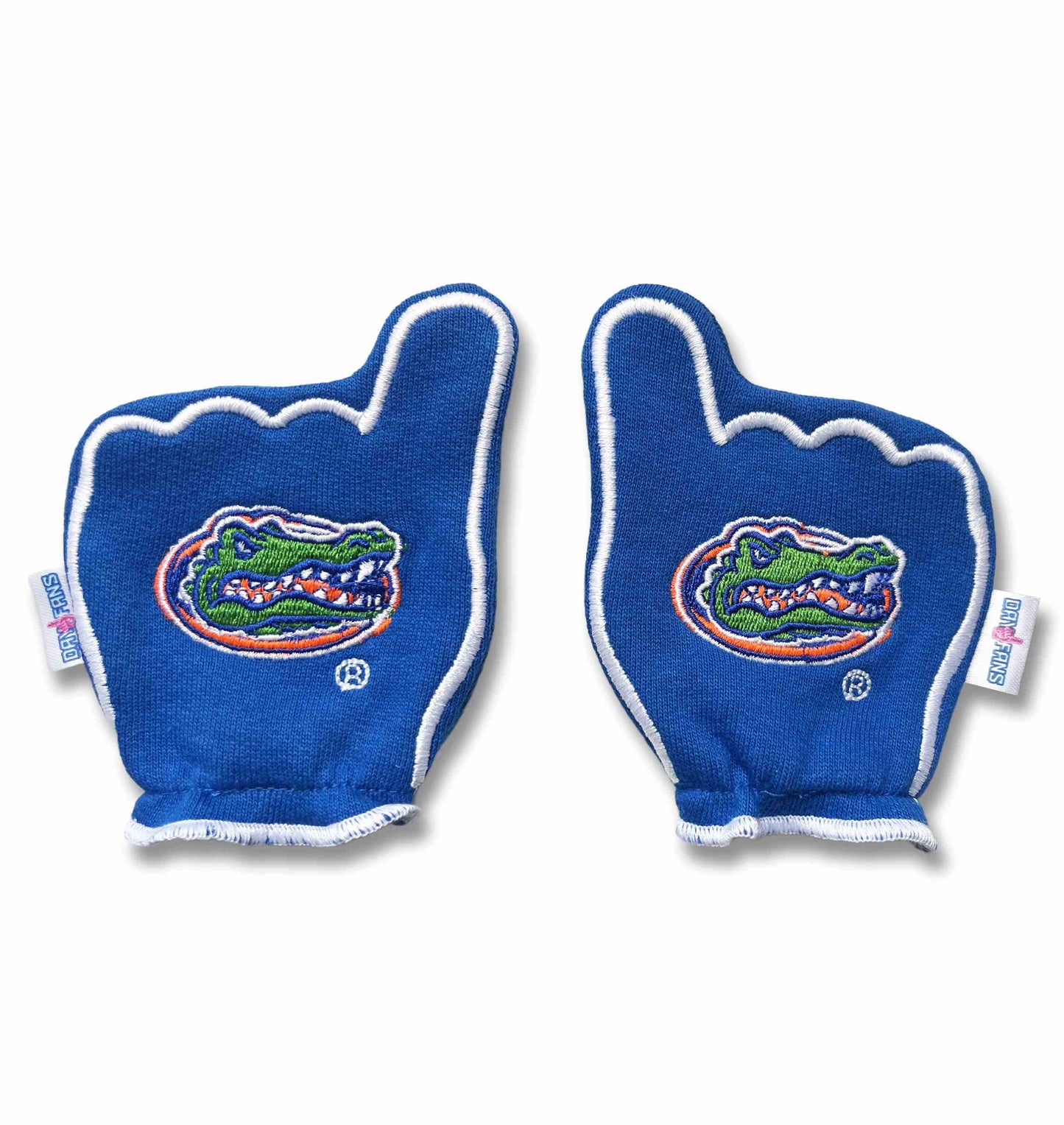 Florida Go Gators FanMitts Baby Mittens Blue Back Pair