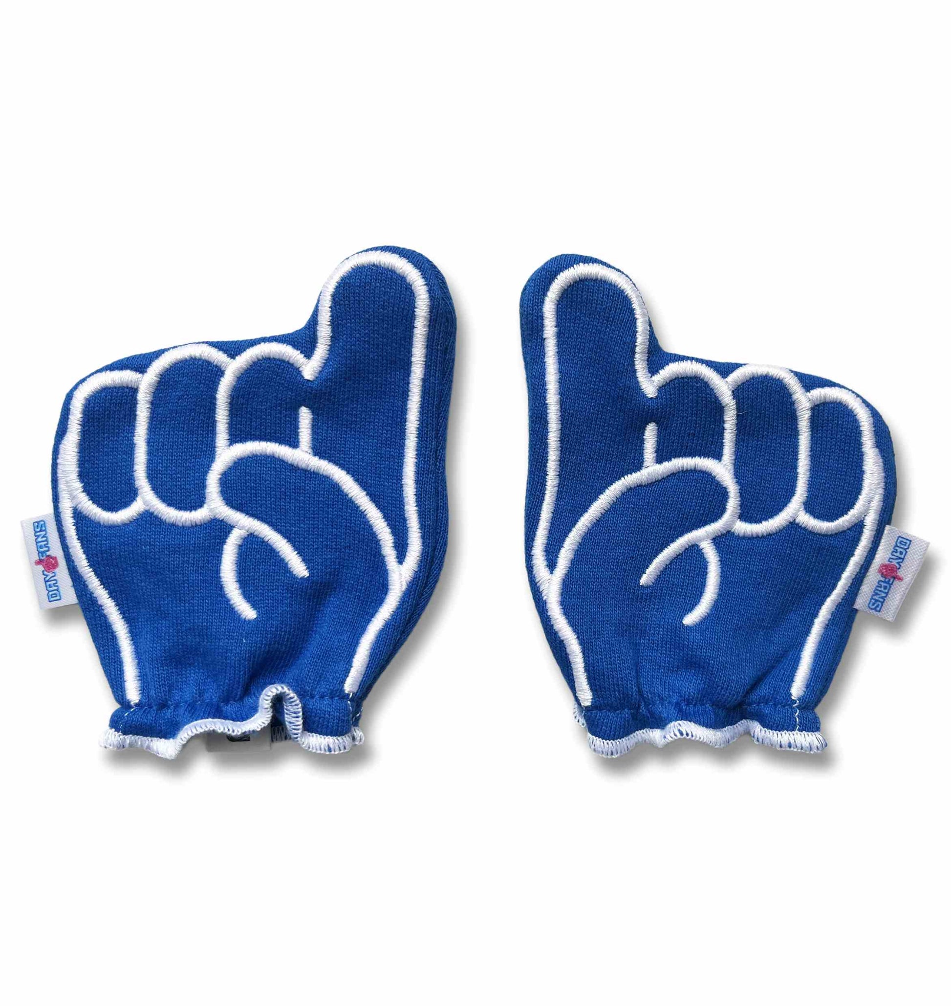 Florida Go Gators FanMitts Baby Mittens Blue Front Pair