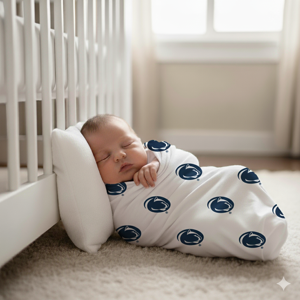 Penn State Nittany Lions Swaddle Blanket