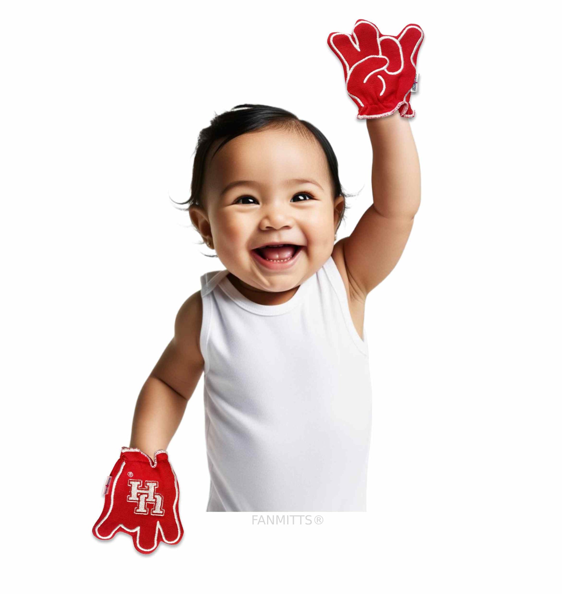 Houston Cougars FanMitts Baby Mittens, Red, Size INF