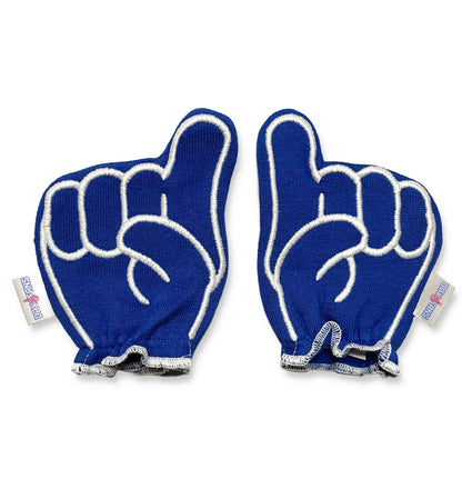 Kentucky Go Cats FanMitts Baby Mittens Blue Front Pair