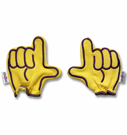 LSU Geaux Tigers FanMitts Baby Mittens LSU Gold Front Pair