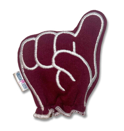 Mississippi State Hail State FanMitts Baby Mittens Red Front