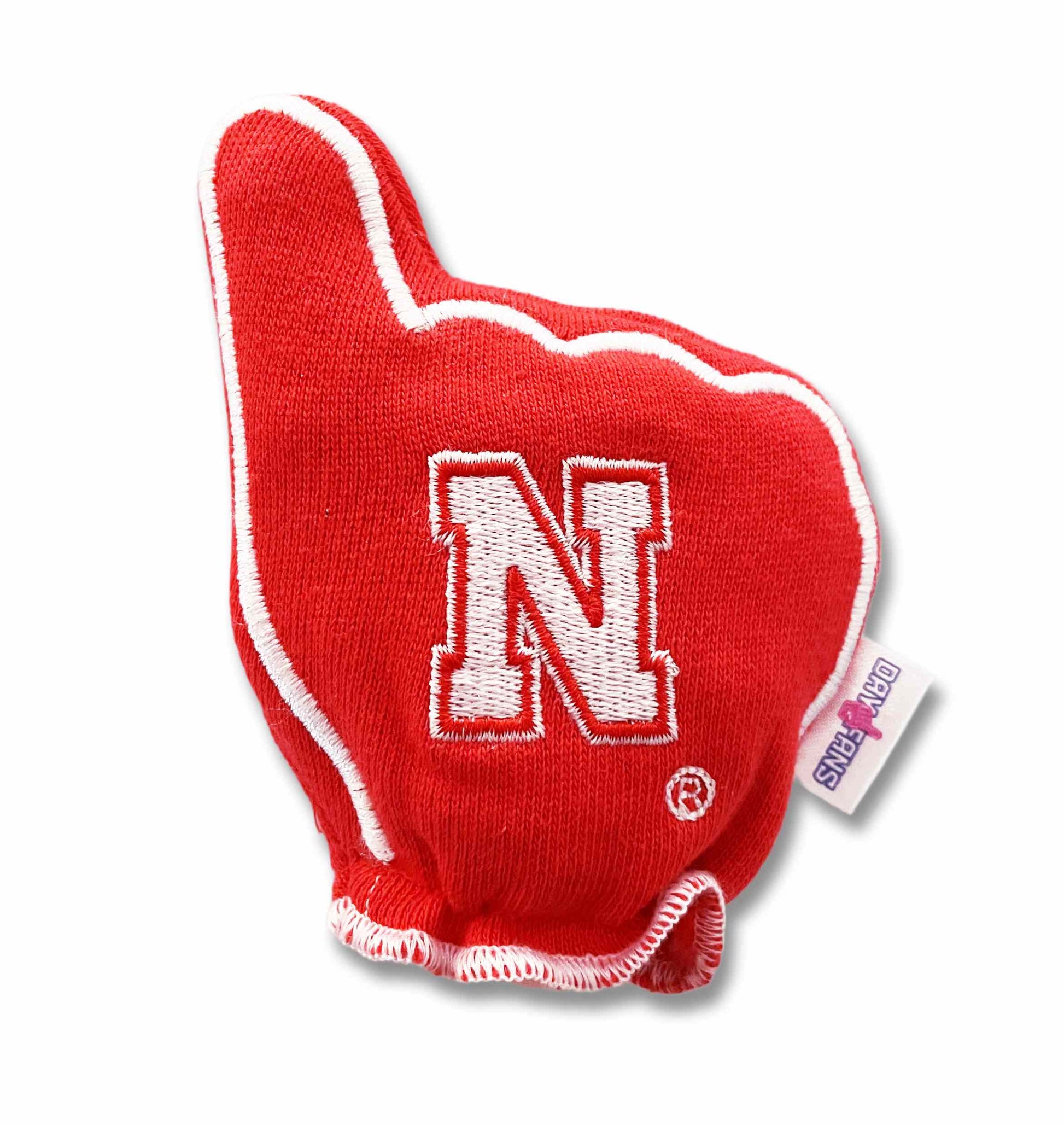 Nebraska Go Big Red FanMitts Baby Mittens Red Back