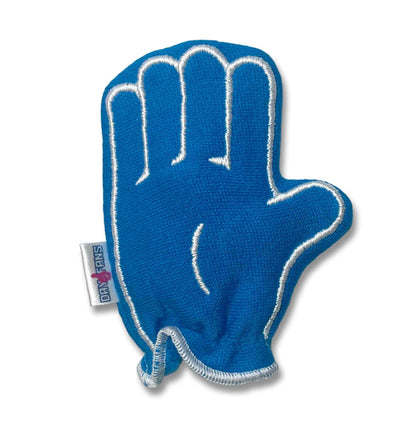 Ole Miss Fins Up FanMitts Baby Mittens Blue Front