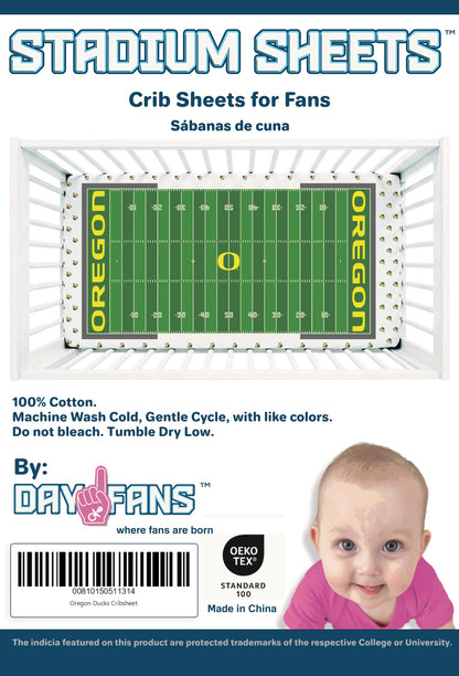 Oregon Ducks StadiumSheets™ Crib Sheets