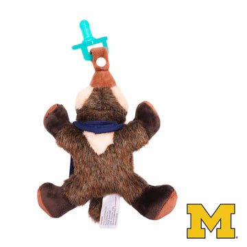Michigan "Wolverine" Plush Pacifier