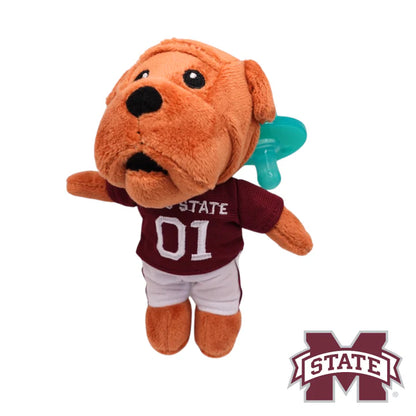 Mississippi State "Bully" Plush Pacifier