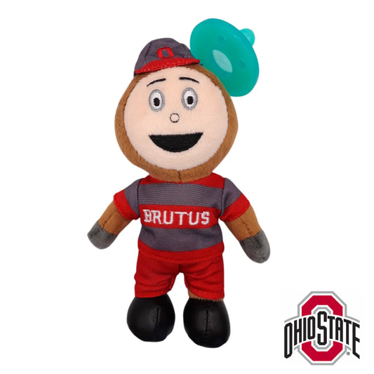 Ohio State "Brutus" Plush Pacifier
