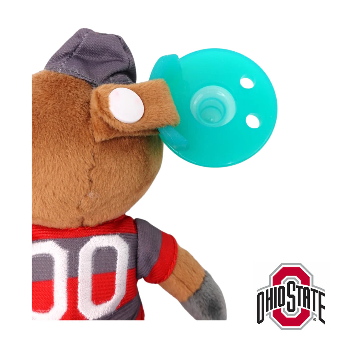 Ohio State "Brutus" Plush Pacifier