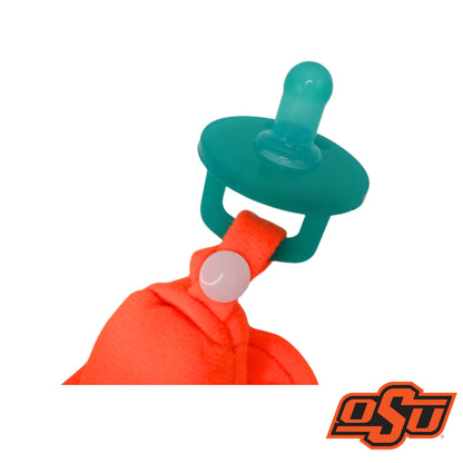 OSU "Pistol Pete" Plush Pacifier