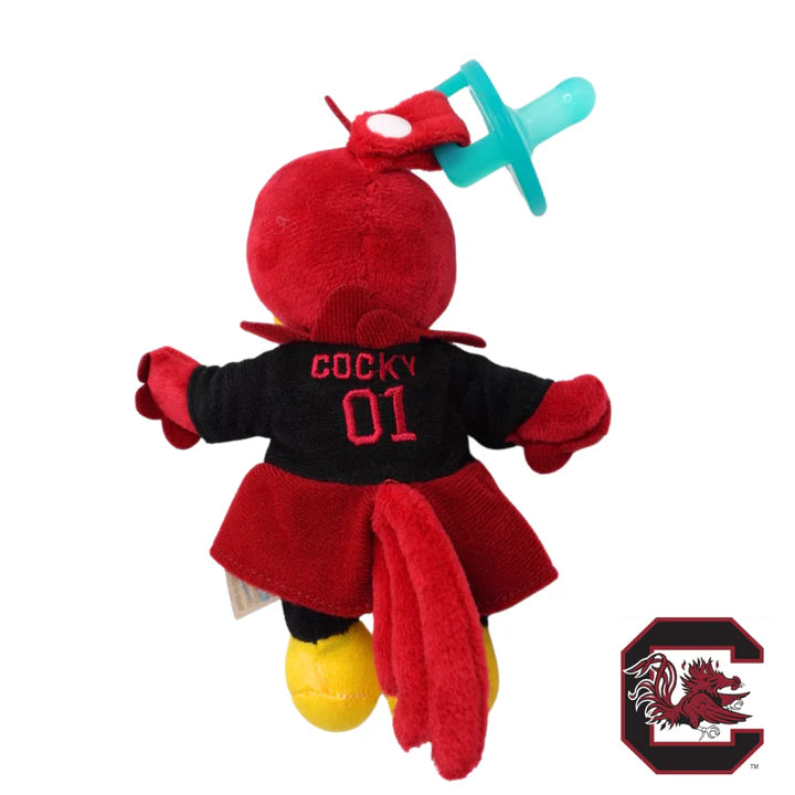 South Carolina "Cocky" Plush Pacifier