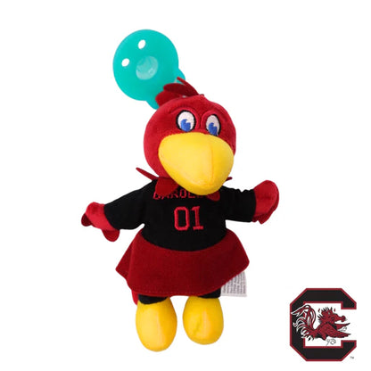 South Carolina "Cocky" Plush Pacifier