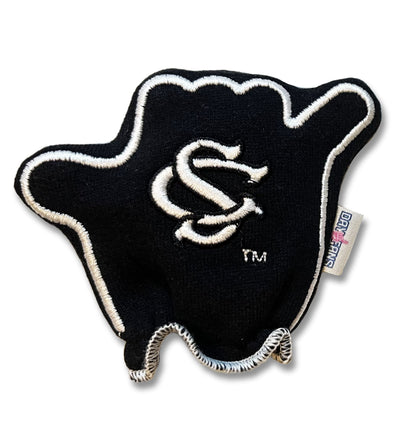 South Carolina Spurs Up FanMitts Baby Mittens Black Back