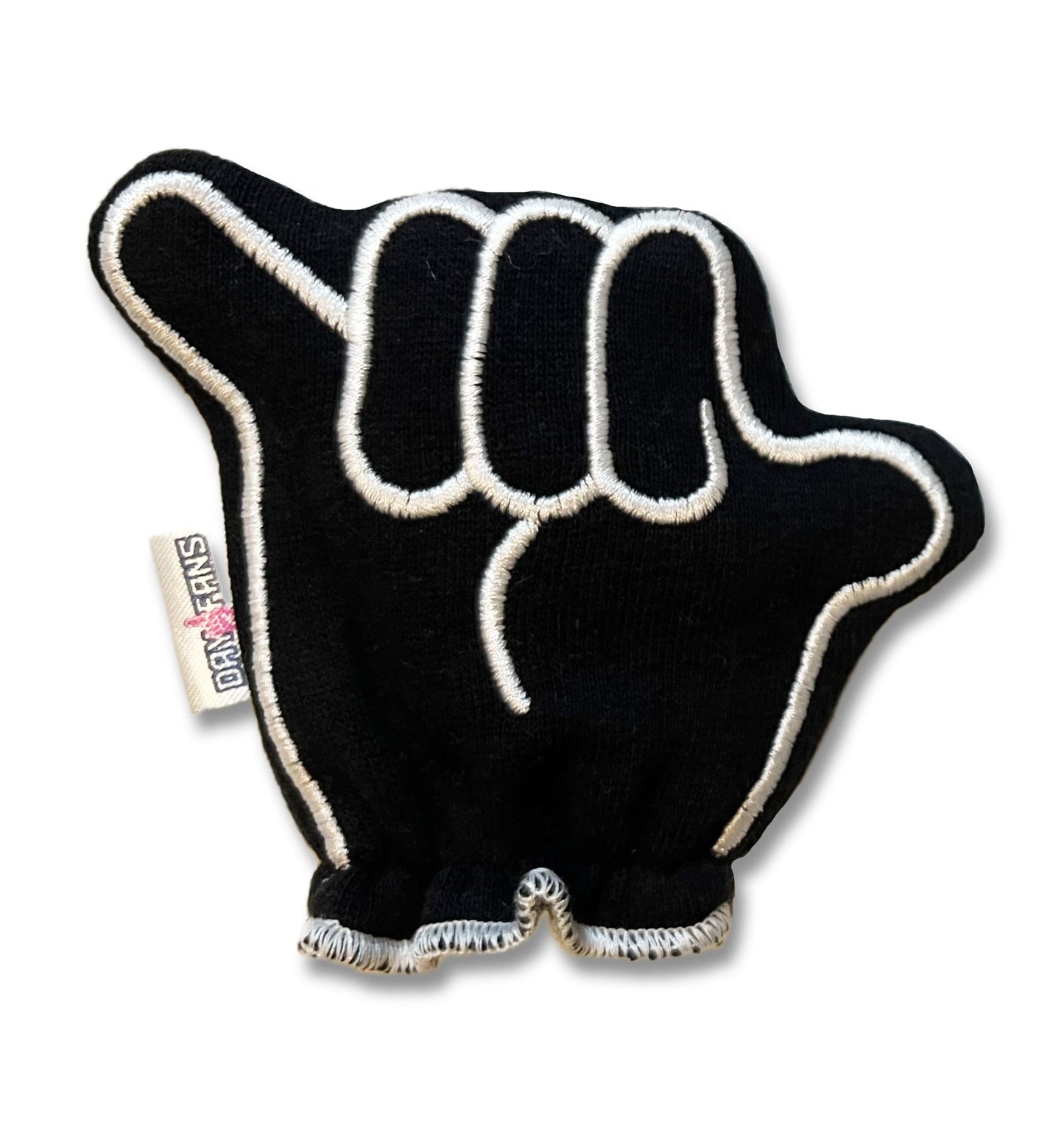South Carolina Spurs Up FanMitts Baby Mittens Black Front