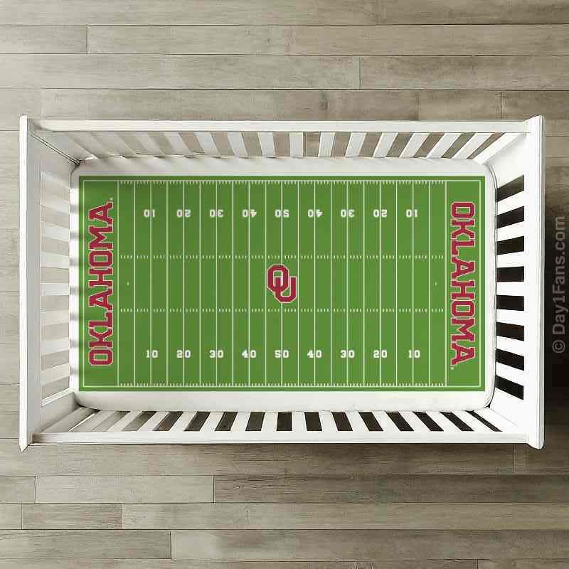 Oklahoma Sooners StadiumSheets™ Crib Sheets