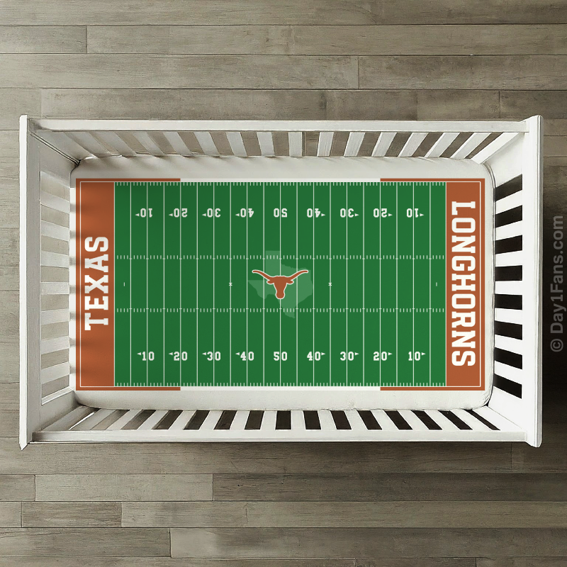 Texas Longhorns StadiumSheet crib sheets