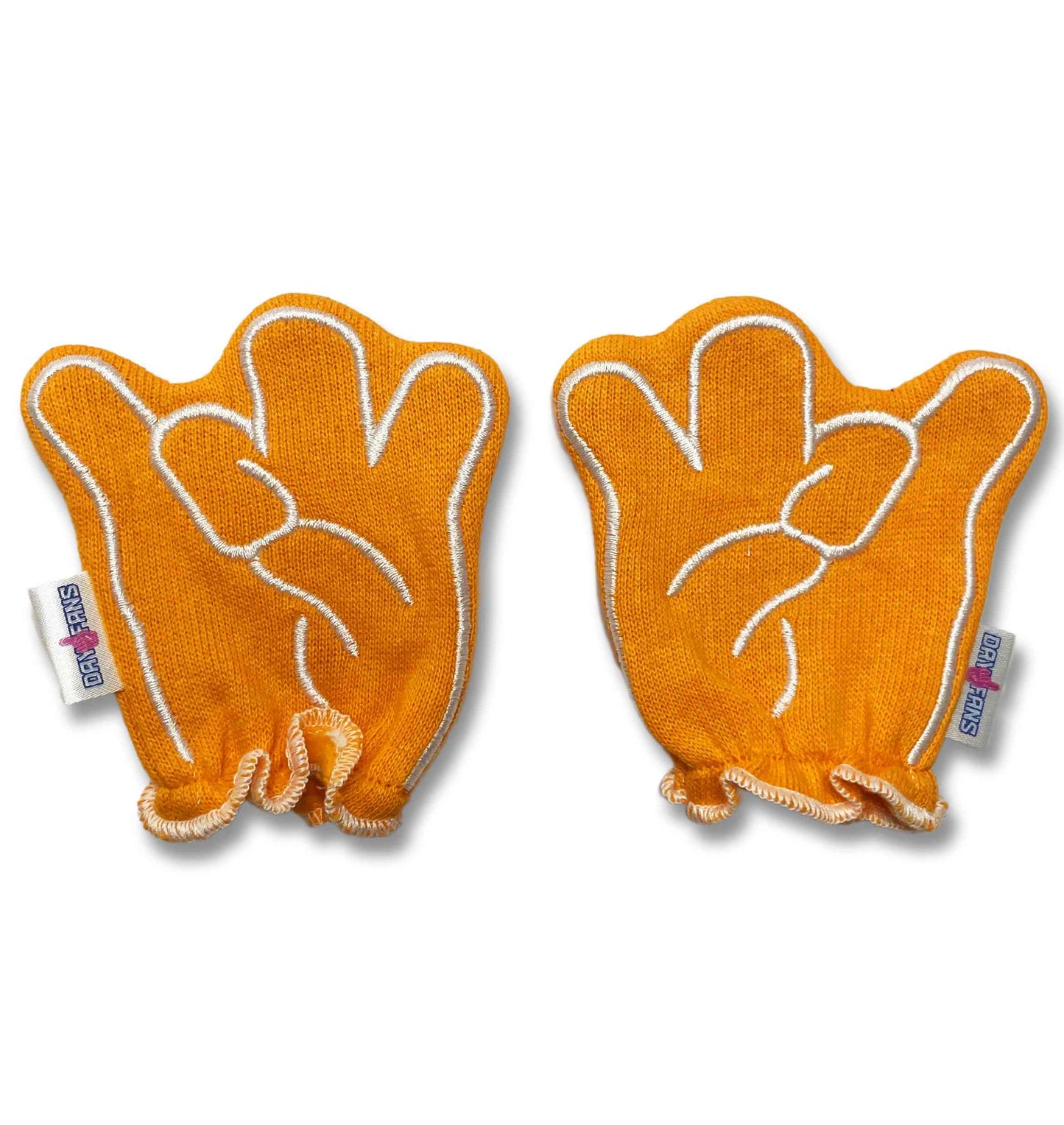 Tennessee Go Vols FanMitts Baby Mittens Orange Front Pair