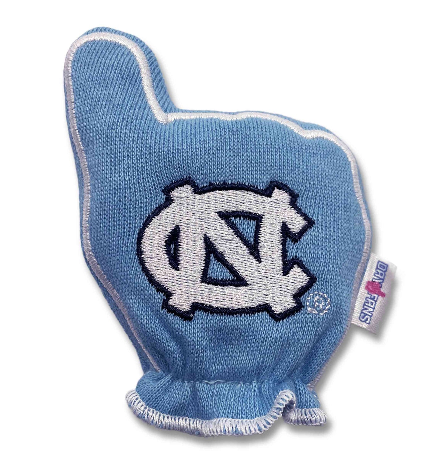 North Carolina Go Heels FanMitts Baby Mittens Blue Back