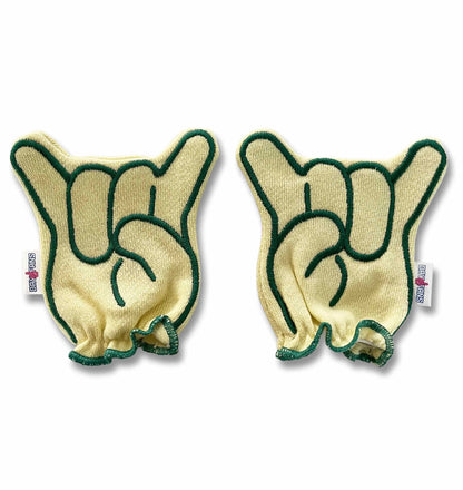 USF Go Bulls FanMitts Baby Mittens Gold Front Pair