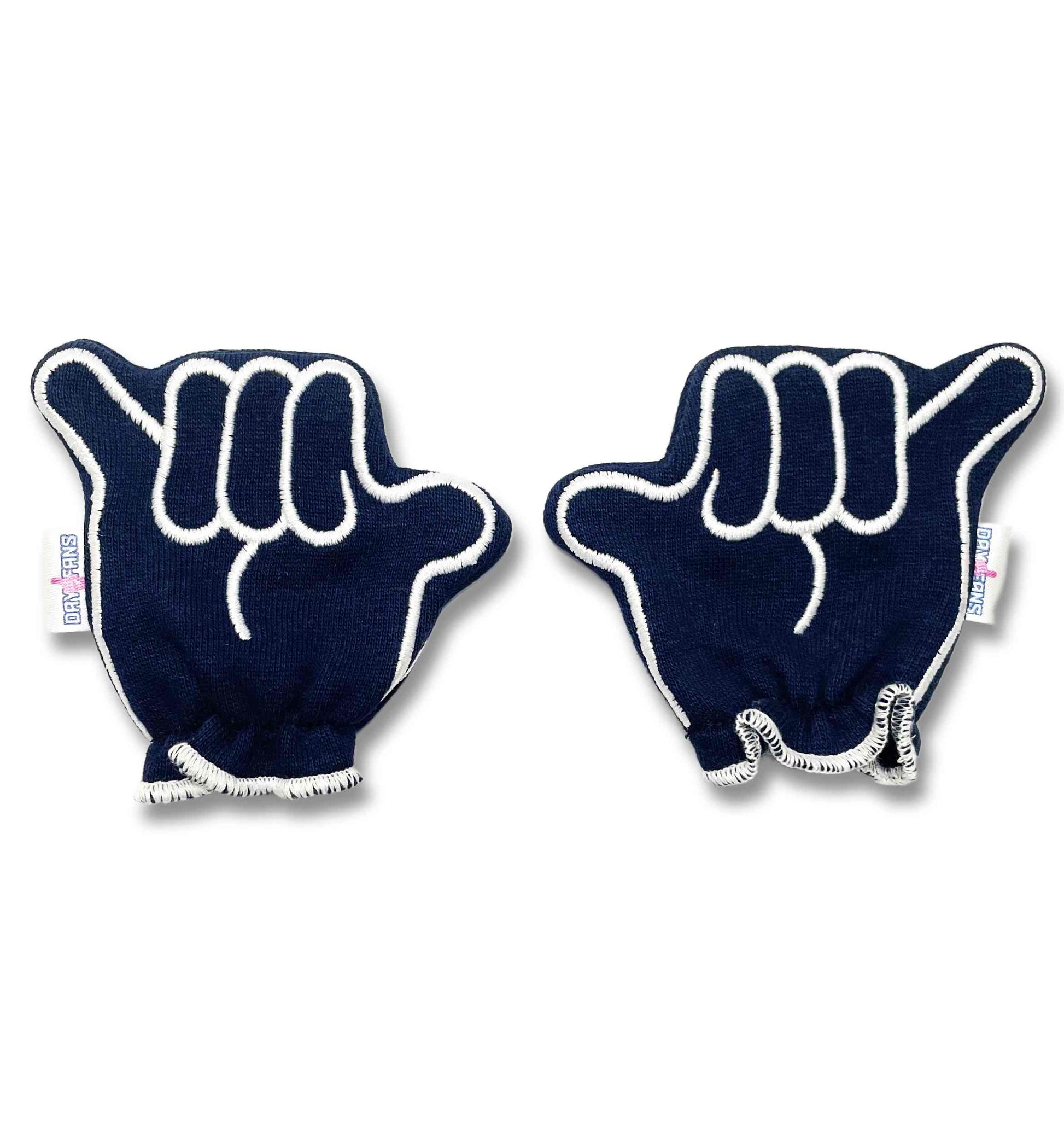 UTSA Birds Up FanMitts Baby Mittens Blue Front Pair