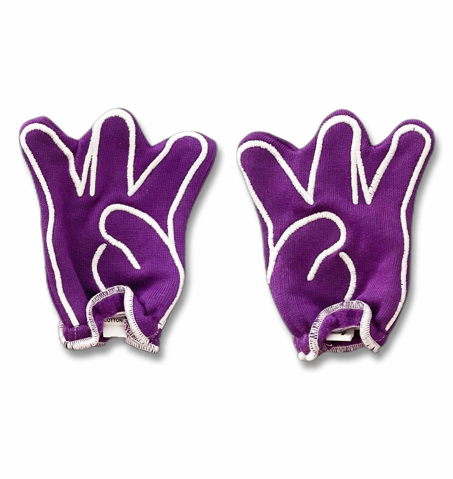 Washington Go Huskies FanMitts Baby Mittens Purple Front Pair