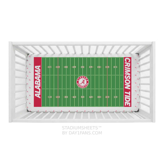Alabama Crimson Tide StadiumSheets™ Crib Sheets