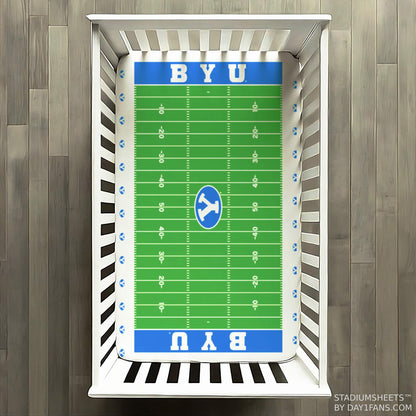 BYU Cougars StadiumSheets™ Crib Sheets