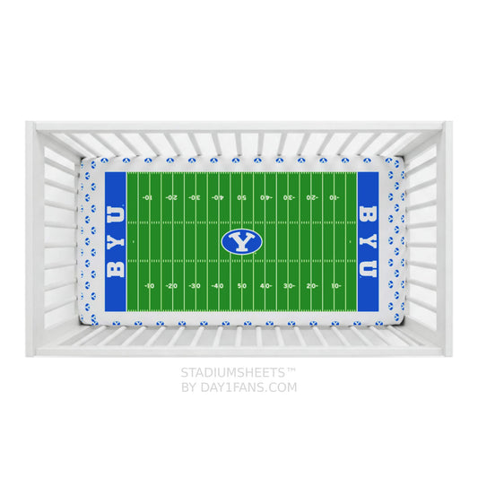BYU Cougars StadiumSheets™ Crib Sheets