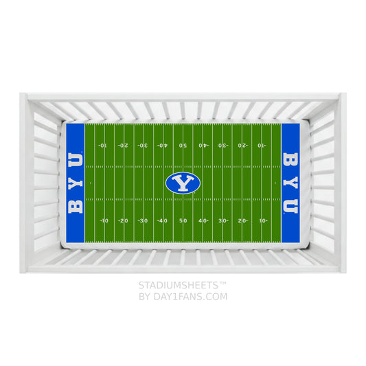 BYU Cougars StadiumSheets™ Crib Sheets