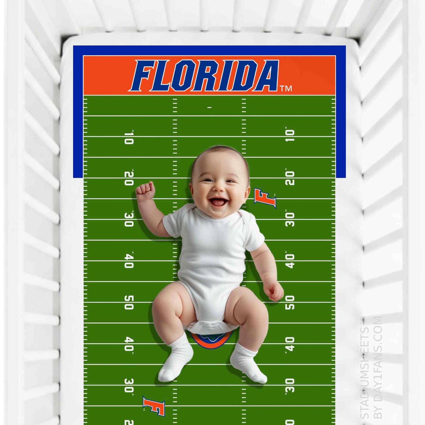 Florida Gators StadiumSheets™ Crib Sheets
