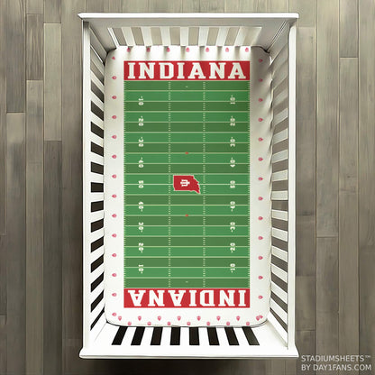 Indiana Hoosiers StadiumSheets™ Crib Sheets